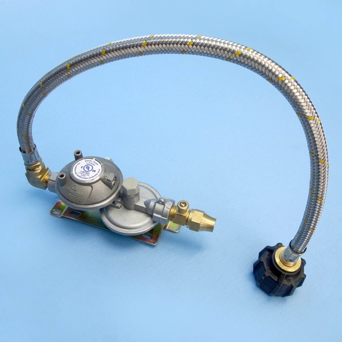 Bromic Two Stage RV Regulator Kit LCC27 Single..Test Point