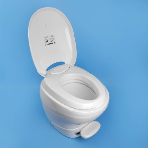 Thetford Bravura High Permanent Toilet - White / 454mm H