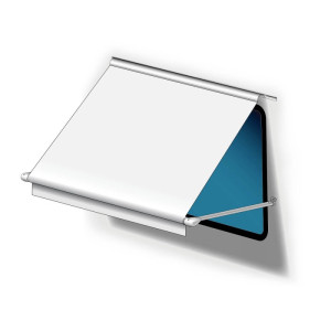 Carefree SL Window Awning Fabric & Roller Assembly - 4ft - White