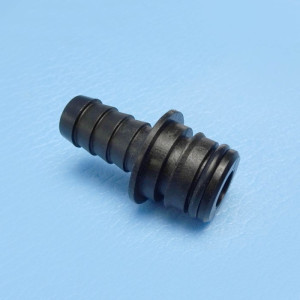 Straight Hose Barb Adaptor - Quad Male to 12.5mm Hose Barb - Suits Flojet Water Pumps