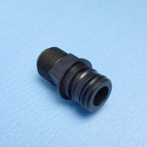 Straight Port Adaptor - Quad Male to 1/2 inch Male BSP - Suits Flojet Water Pumps
