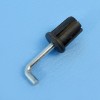 Bent Spigot - 22mm OD - Suits Jayco Tent Poles & Roof Rail Brackets