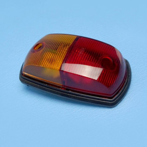 LED Red / Amber Retrofit Side Marker Lamp - 9-33V - IP67 - 120 x 64mm