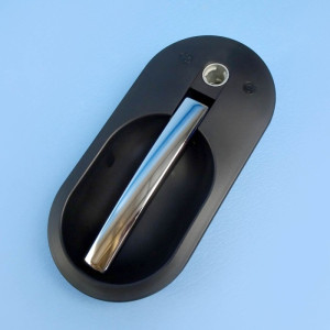 Outer Lock - Right-Hand Hinge / Viewed from Outside - Suits Dometic CaraD 600F Caravan Doors