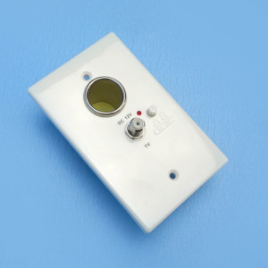 12V Power & Antenna Wall Plate - Suits Majestic UFO X TV Antennas
