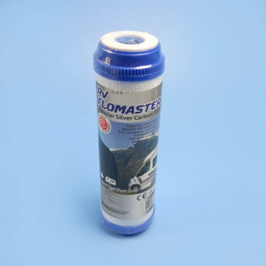 Granular Silver Carbon Filter Cartridge - 5 Micron / 5000L - Suits RV Flomaster Water Filter Systems
