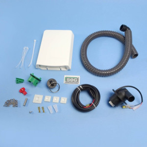 SOG Type 3000A Door-Vented Toilet Ventilation Kit - White - Suits Dometic CT3000 & CT4000 Cassette...