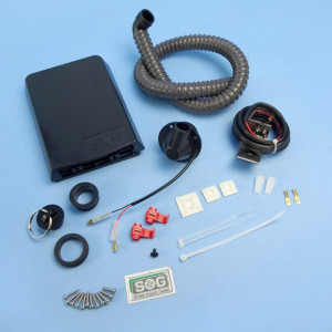 SOG Type F Door-Vented Toilet Ventilation Kit - Black - Suits Thetford C250, C260 & C263 Cassette...