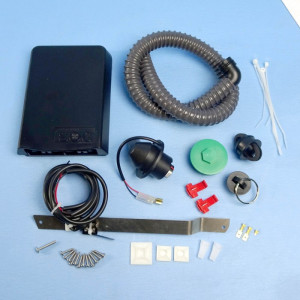 SOG Type H Door-Vented Toilet Ventilation Kit - Black - Suits Thetford C220 Cassette Toilets