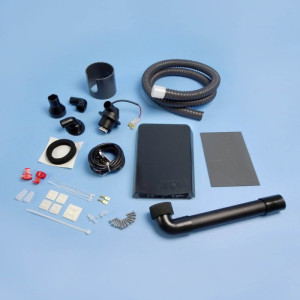 SOG Type D Door-Vented Toilet Ventilation Kit - Black - Suits Thetford C400 Cassette Toilets