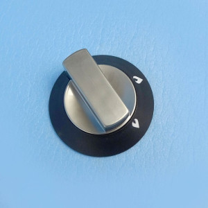 Thetford Spinflo Grill & Hob Control Knob - Satin