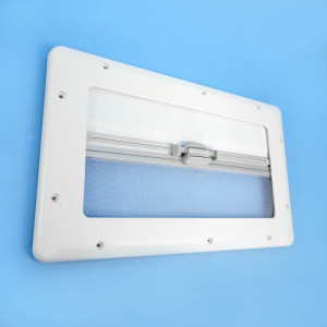 Internal Frame with Blind & Flyscreen - 500mm W x 300mm H - Suits Dometic Seitz S4 Windows