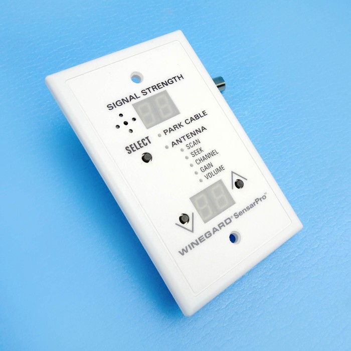 Winegard Sensar Pro Signal Amplifier Simple Interface