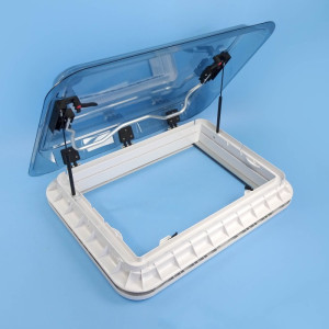 Aussie Traveller Skylight with Blind & LED - 700 x 500mm Cut-Out
