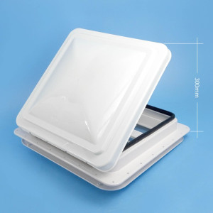 OZvent Roof Hatch - White Lid / 355 x 355mm Cut-Out