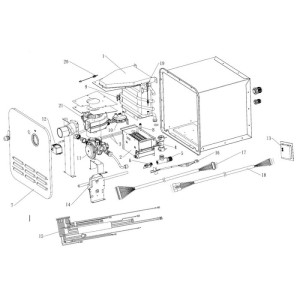 Water Inlet Assembly - Suits Camec Instant Hot Water Systems