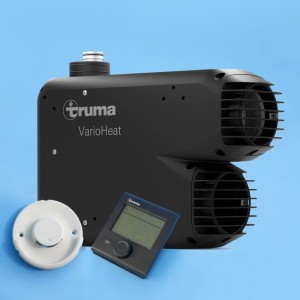 Truma VarioHeat Eco Gas Air Heater Kit - 2.8kW - Single Outlet - Cream Cowl