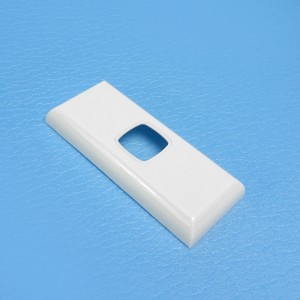Transco Powerclip Single Architrave Switch Body & Cover - White
