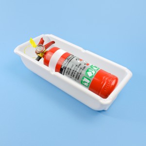 Fire Extinguisher Holder - 3mm ABS - White