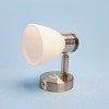 Narva LED Interior Lamp with Dimming Switch - Nickel / 10-30V / 3W / Cool White