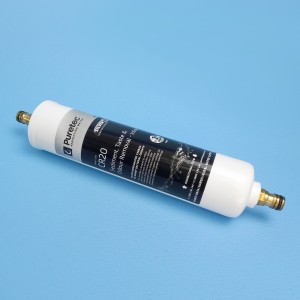 Puretec CR20 Inline Drinking Water Filter - 1 Micron / 7500L - Brass Hose Fittings