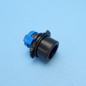 Lock Barrel Housing - Black - Suits Thetford Service Doors