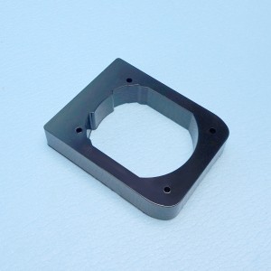 Transco PowerRun Power Inlet / Outlet Backing Plate - 20mm - Black