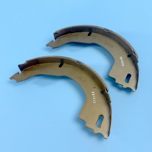 Electric Brake Shoe Set - 12 inch / 1 Primary & 1 Secondary Shoe - Suits Trojan Brakes