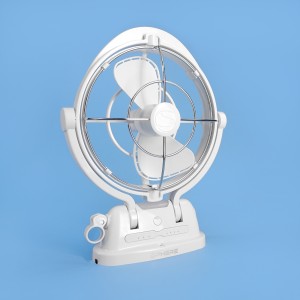 Sphere VIENTO Fan & Light with Remote / USB-A / USB-C - White - 12V / 24V