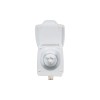 CMS C-Series Power Inlet, 15A - White