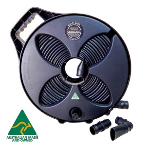 Flat Out Sullage Hose - 25mm x 9m - Narrow Reel