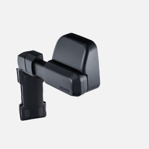 MSA 4X4 Towing Mirrors - Black, Manual - Suits Toyota LandCruiser 70-79 Series