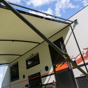 Sunburst Classic Awning Frameset - Short - Black - Suits Pop-Top Caravans & Campers