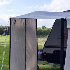 Replacement Canopy & Shade Wall - 1.5m Long / 2.17m Projection - Poles, Ropes & Pegs Not Included...