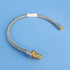 Stainless Steel Gas Bayonet Hose - 600mm / 10mm Class B - Male Bayonet x 1/2 inch Male BSPT