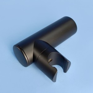 Barka Adjustable Shower Head Holder - Matte Black