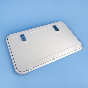 Coast RV Access Door 2 - White / 355 x 621mm Cut-Out
