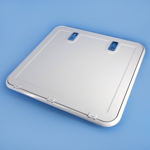 Coast RV Access Door 4 - White / 506 x 571mm Cut-Out