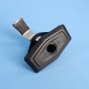 Lock Handle with Barrel & 2 Keys - Black - Suits Freucamp & Sanjo Access / Service / Luggage Doors
