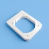 Transco PowerRun Power Inlet / Outlet Backing Plate - 13mm - White