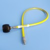 Keefer S-Core LCC27 Gas Pigtail - 900mm - 1/4 inch Male Inverted Flare - Twin-Cylinder Systems