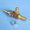 BBQ Gas Cock - Screw-In - 1.27mm LP Jet - Suits Bromic / Lido BBQs