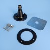 Diecast Alloy Deck Mount - Black - Suits Majestic UFO X / UFO XL TV Antennas