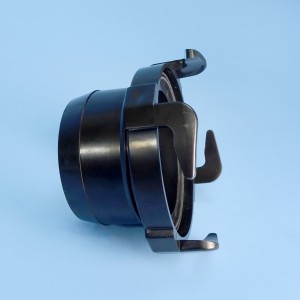 Straight Sewer Hose Adaptor with Rotating Hooks - 75mm - Suits Valterra Sewer Systems