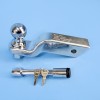 Stinger Polished Alloy Tow Hitch Set - 50mm Drop - Includes 50mm Towball & Locking Pin