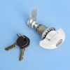Boot Lid Lock with 2 Keys - White - Suits Jayco Caravan & Camper Boot Lids