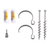 Aussie Traveller Roll-Out Awning Tie-Down Kit with Screw-In Pegs