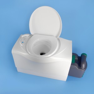 Thetford C403-L Cassette Toilet - 19.3L / Plumbed Flush / Left-Side Entry / Access Door Not Included