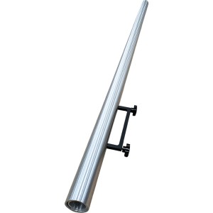 BBQARM Telescopic Starlink RV Pole Only - Aluminium / 1.5-2.6m