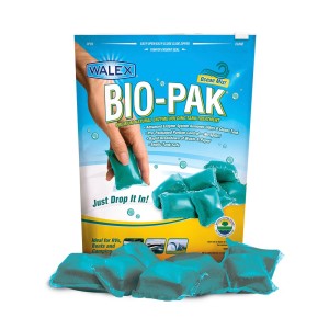 Walex Bio-Pak Express Ocean Mist Waste Tank Sachets - 15 Pack - Septic Safe